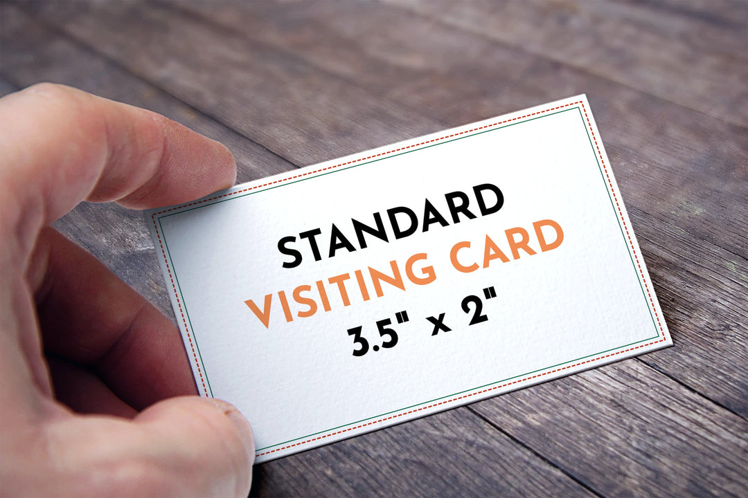 Standard Visiting Cards Size | 3.5" x 2" Visiting Cards | Infinity Prints